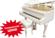 Эксклюзивный белый рояль Petrof 173 Breeze Chipp Эксклюзивный белый рояль Petrof 173 Breeze Chipp