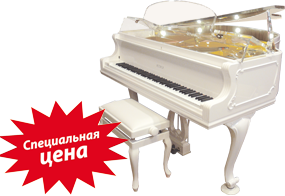 Специальная цена на белый рояль Petrof 173 Breeze Chipp Специальная цена на белый рояль Petrof 173 Breeze Chipp